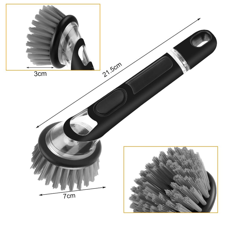 Dish Brush with Soap Dispenser