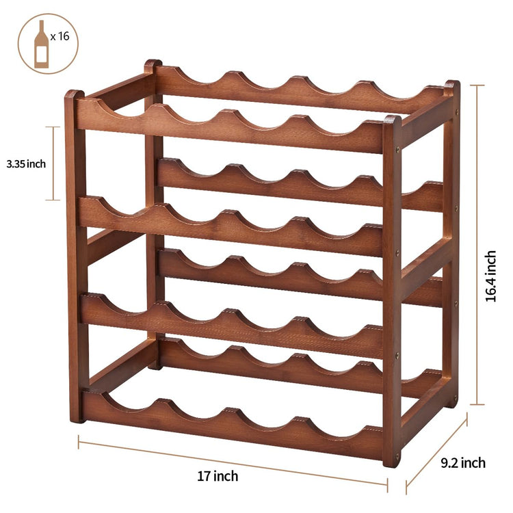 Bamboo Wine Rack