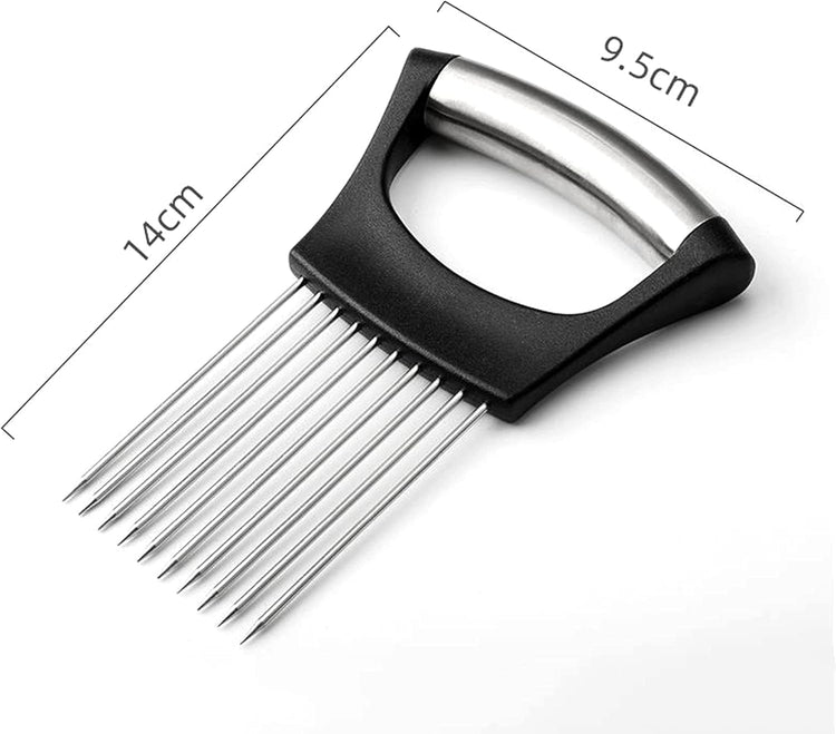 Cookwise Onion, tomato, lime, potato, meat, vegetable holder and slicer. Cool kitchen gadget cutter, nice chef gift