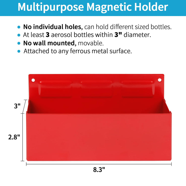 Magnetic Aerosol Spray Can Holder