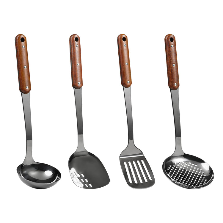 Stainless Steel Wok Spatula (4 Count)