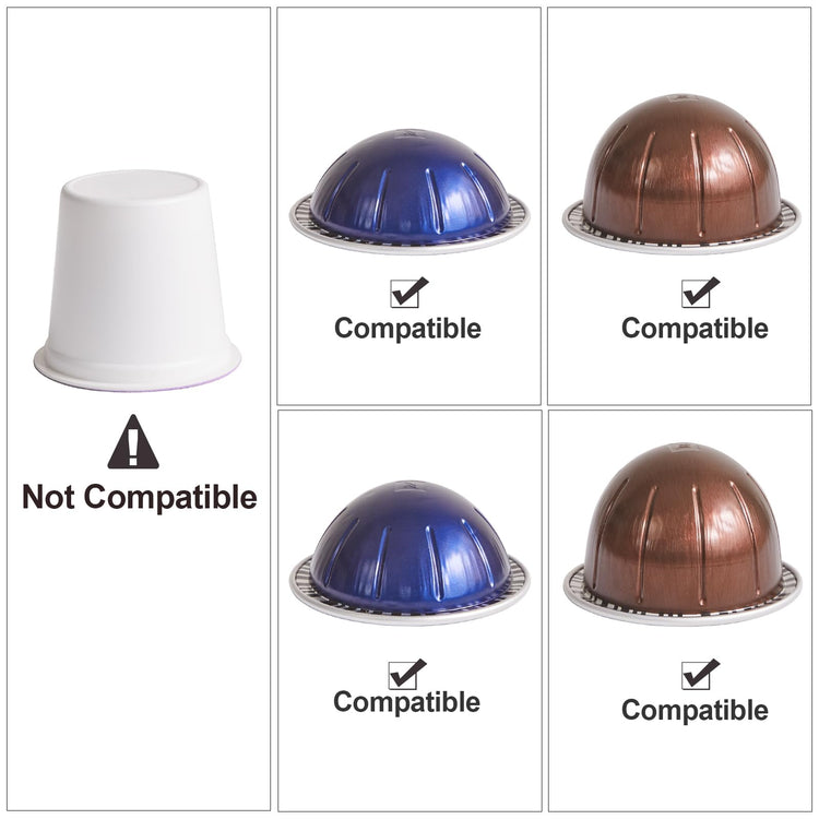 2 Tie Coffee Pod Drawer for Nespresso Vertuo Pods
