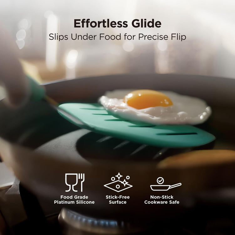 WaltzGrip Platinum Silicone Pancake Spatula Turner