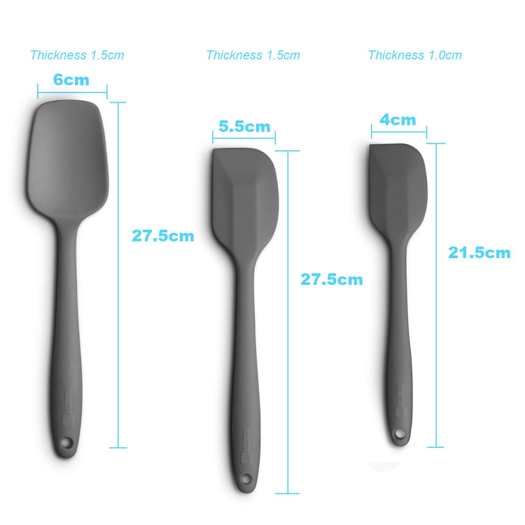 3 Piece Silicone Spatula Set (3 Count)