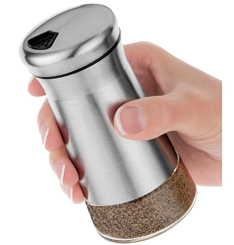 Pepper Shaker or Salt Shaker with Adjustable Pour Holes