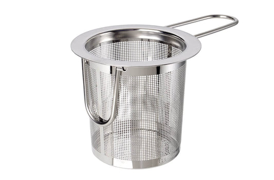Stainless Steel Infuser to Steep Loose Tea. Folding Arms allow it to Fit Any Mug. Dishwasher safe and easy to clean