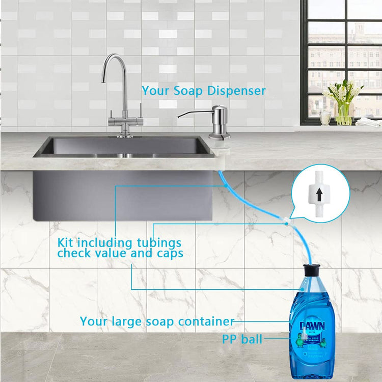 Soap Dispenser for Kitchen Sink