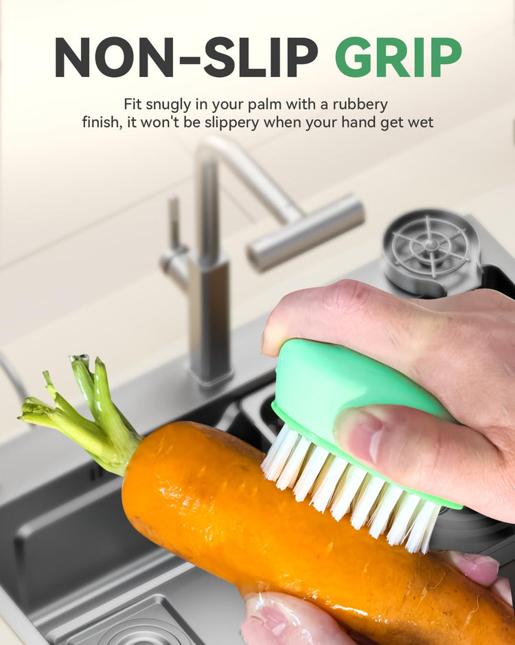 Vegetable Brush Scrubber for Food (2 Count)