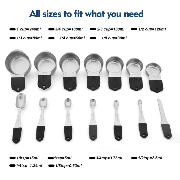 Magnetic Measuring Cups Set