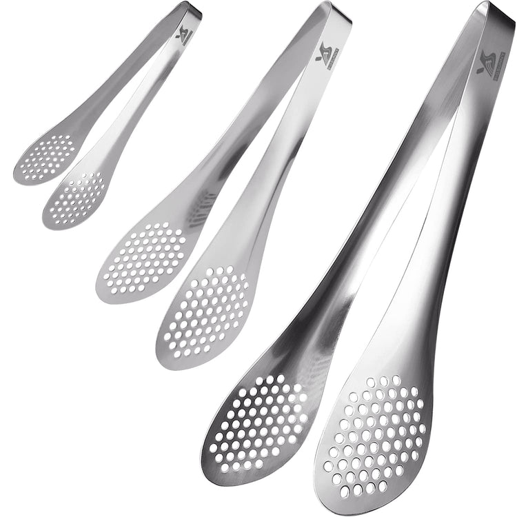 Chef Kitchen Tongs Stainless Steel Food Serving Tongs Set Buffet tongs
