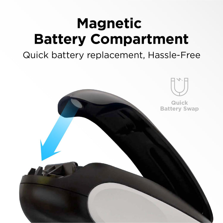 One-To-Go Electric Can Opener, White