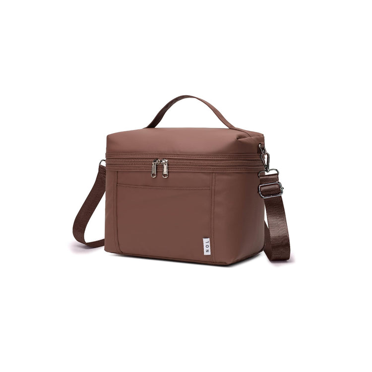 NOL 4 Liters Small Insulated Lunch Bags for Women Cooler Bag Lightweight Nylon Waterproof Lunch Box For Work （Small