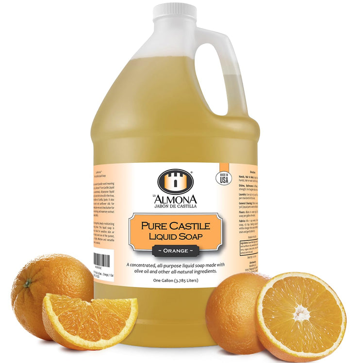 Pure Castile Liquid Soap (128 Fl Oz)
