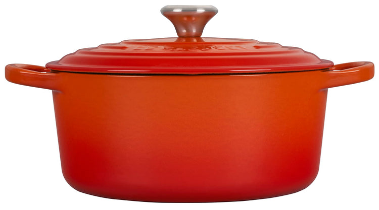 Enameled Cast Iron Signature Round Dutch Oven