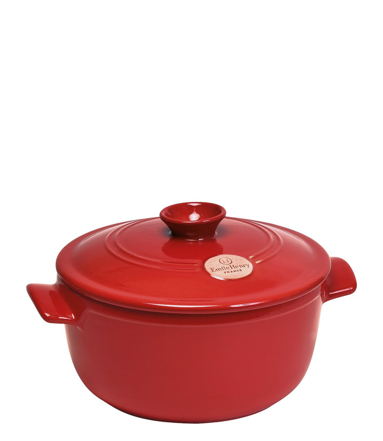 Flame Round Stewpot Dutch Oven