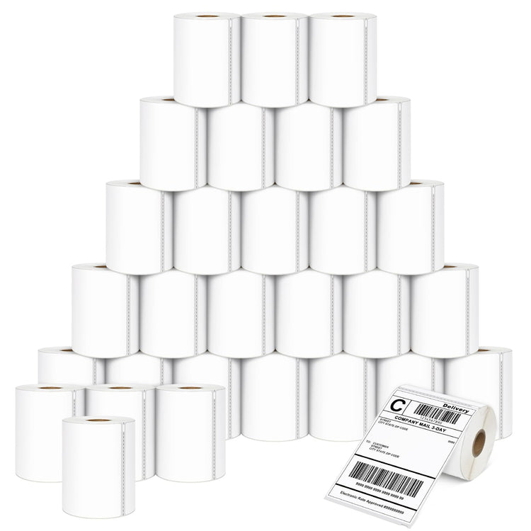 6600 Direct Thermal Labels 4" x 6" (6600 Count)