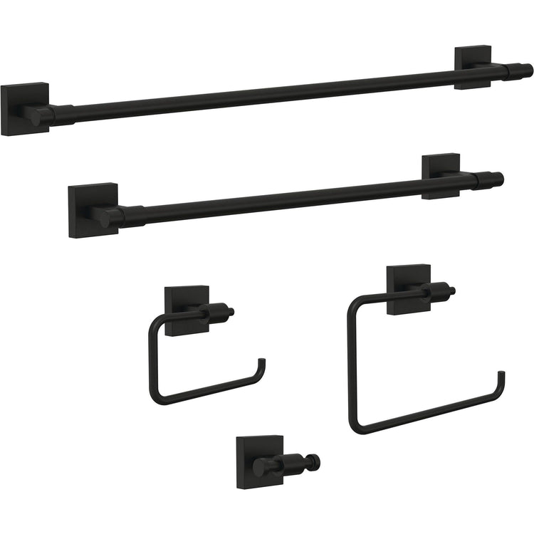 Towel Rack 18 Inch Matte Black Towel Bar for Bathroom