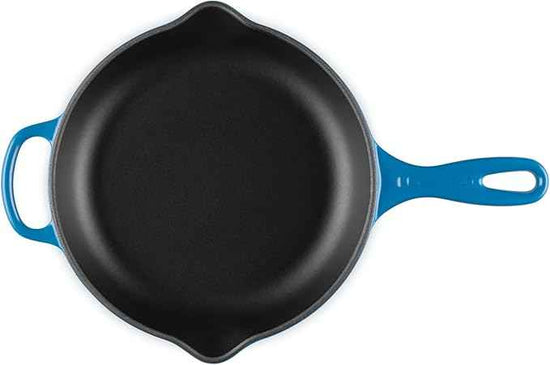 Le Creuset Enameled Cast Iron Signature Iron Handle Skillet, 9", Marseille