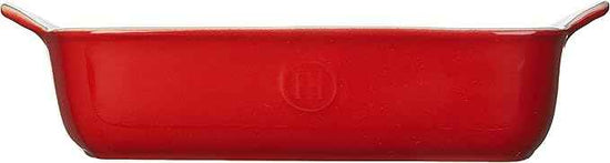 Emile Henry Rouge Small Rectangular Baker 11 X 8 Inches