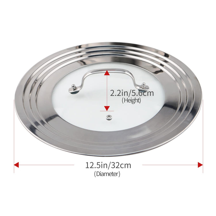Stainless Steel Universal Lid for Pots