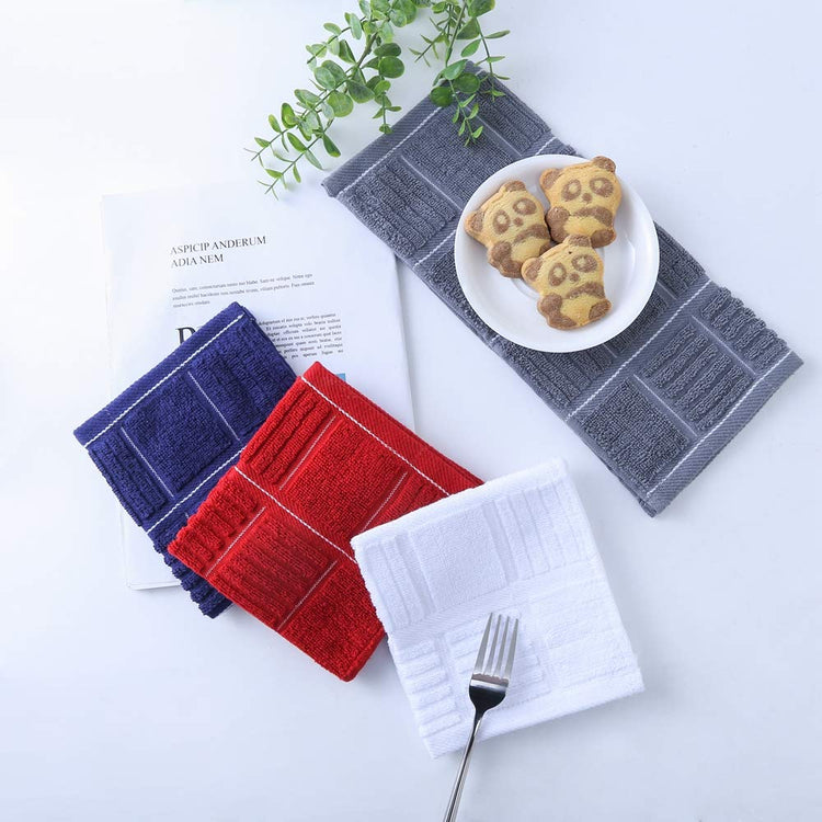 Dish Cloths for Kitchen Washing Dishes (8 Count)
