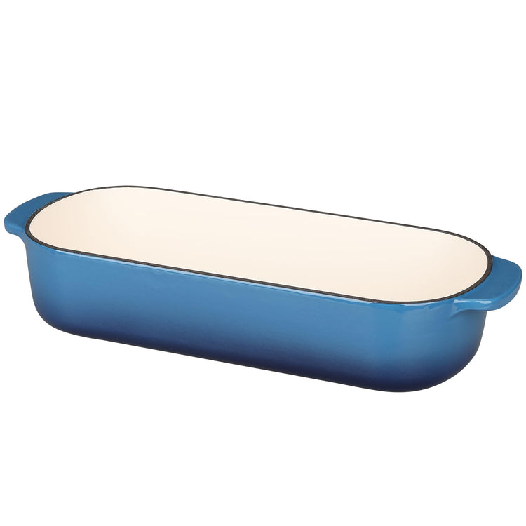 Enameled Cast Iron Loaf Pan with Lid
