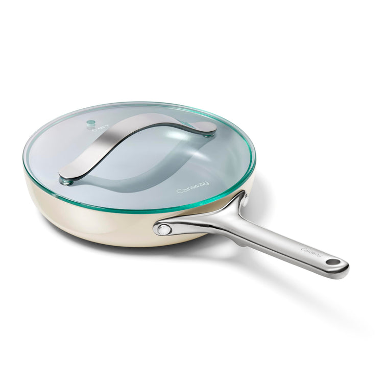 Non Stick Ceramic Mini Fry Pan with Glass Lid
