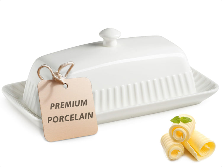 Ceramic Butter Dish with Lid