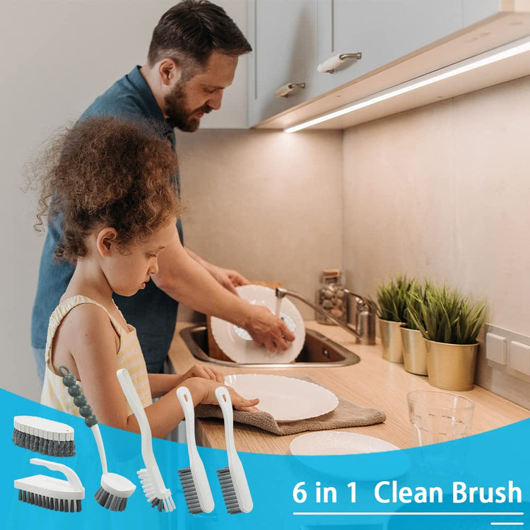 6 PCS Cleaning Brush