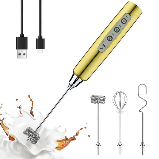 Handheld Milk Frother Wand for Coffee