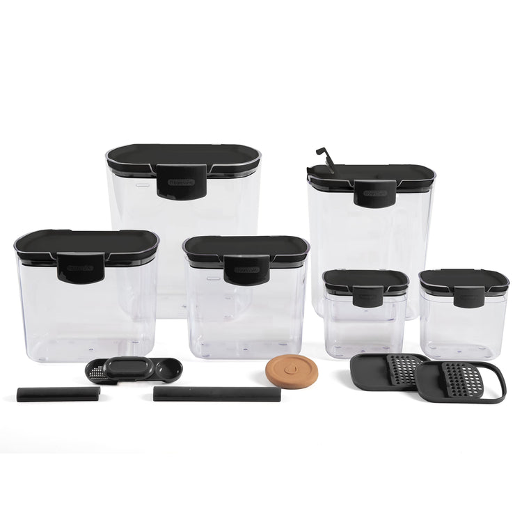 ProKeeper Baker's Airtight Kitchen Storage Canister Container Set for Flour
