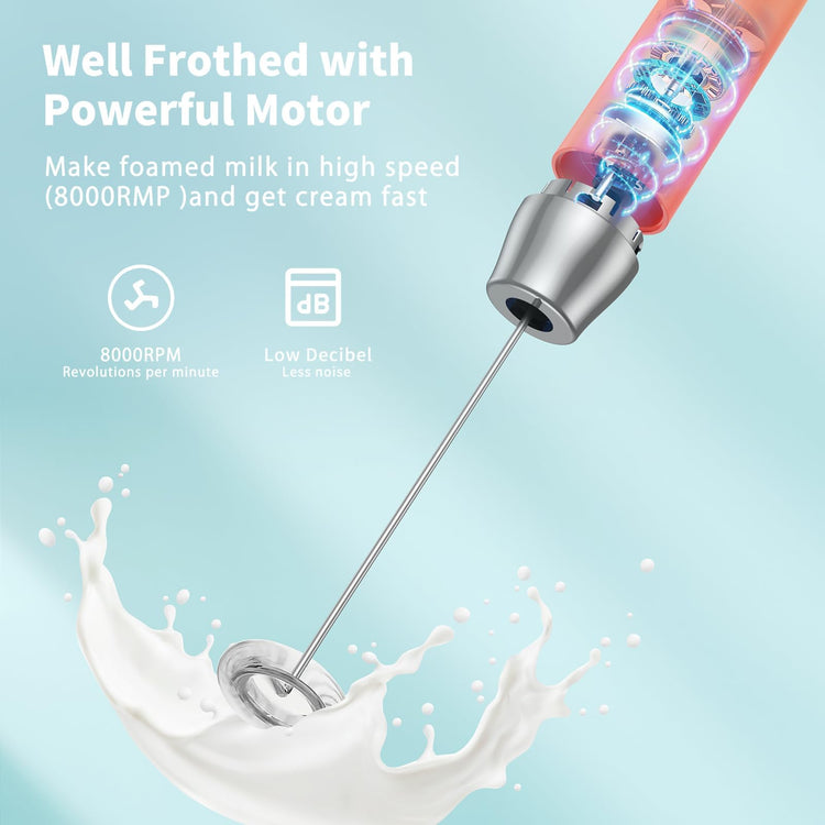 LunaFro Rechargeable Milk Frother