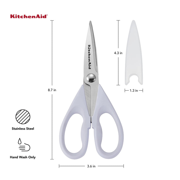 All Purpose Kitchen Shears with Protective Sheath Durable Stainless Steel Scissors