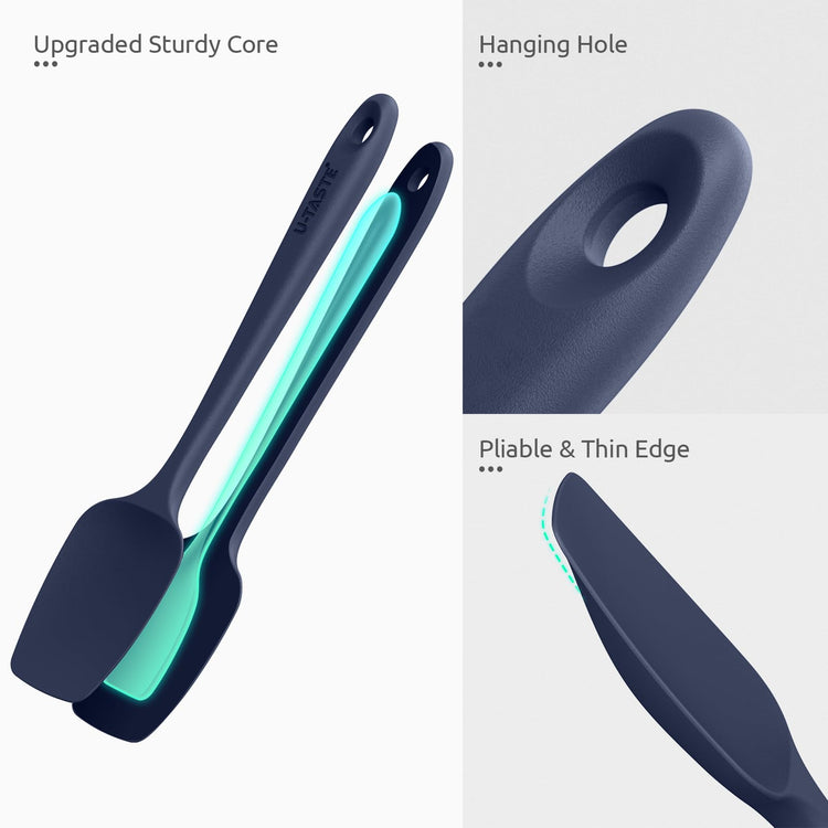Silicone Spoon Spatula Set of 3