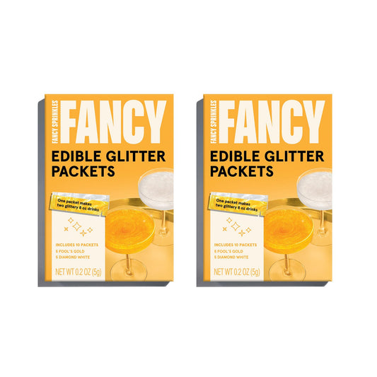 Pop The Bubbly Edible Glitter Packets 2 Pack