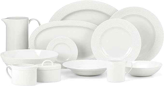 kate spade new york Wickford Tidbit Plate 1-Piece, Side Plate, Service for 1, White, 6-inch Diameter