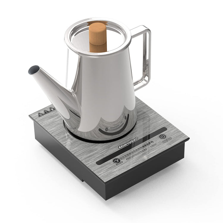 500W Mini Portable Induction Cooktop for Moka Pot & Small Cookware