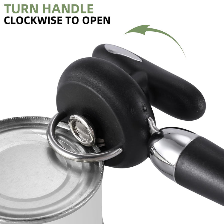 Can Opener Manual Tin Opener Stainless Steel Heavy Duty