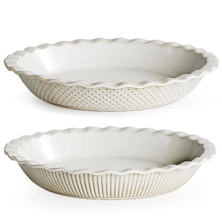 Ceramic Pie Pan Set of 2 (2 Count)