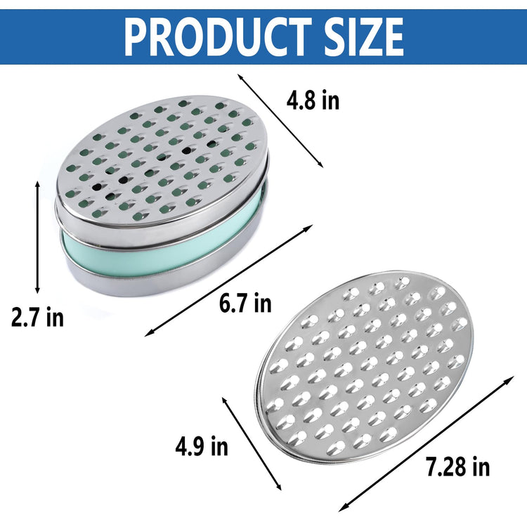 Cheese Grater Citrus Lemon Zester with Food Storage Container & Lid