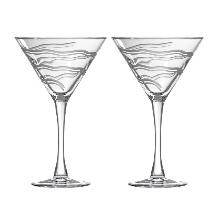 Good Vibrations Martini Glass (2 Count)