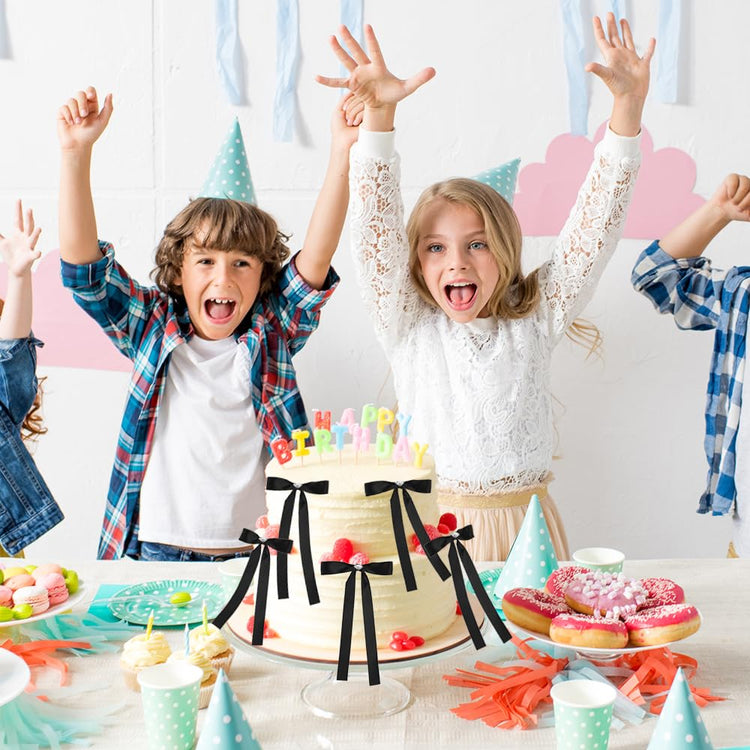 Bow Cake Toppers (10 Count)
