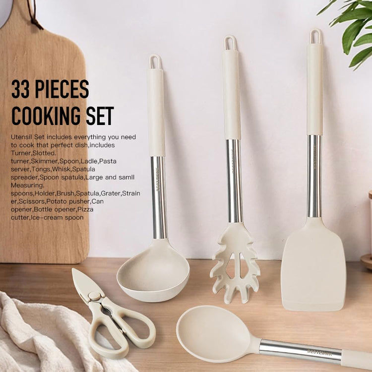 Kitchen Utensils Set (33 Count)