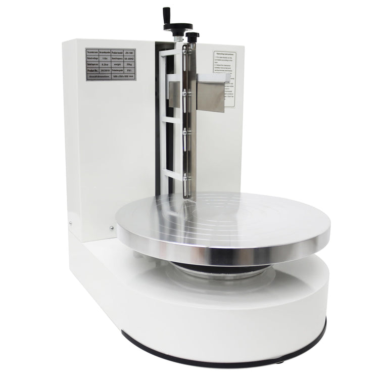 Cake Cream Spreading Frosting Icing Turntable Automatic Coating Machine with Graduated Scraper 60