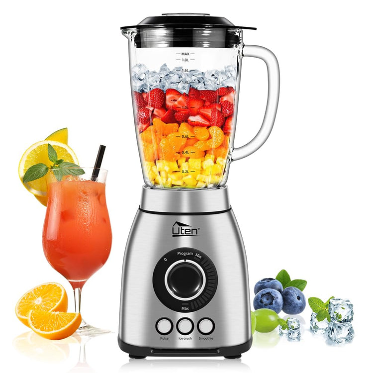 800 Watt Fast Countertop Blender for Smoothies and Shakes