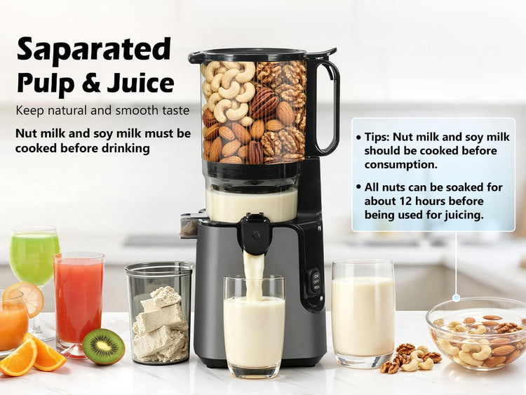 Juicer Machines with 5.8" Large Chute