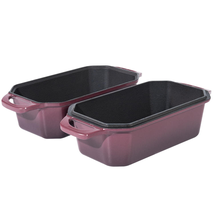 Bread Pan Cast Iron Loaf Pan with Lid Bread Loaf Pan 8.5x4.5 Inch Loaf Pan Enameled Cast Iron Sourdough Loaf Pan