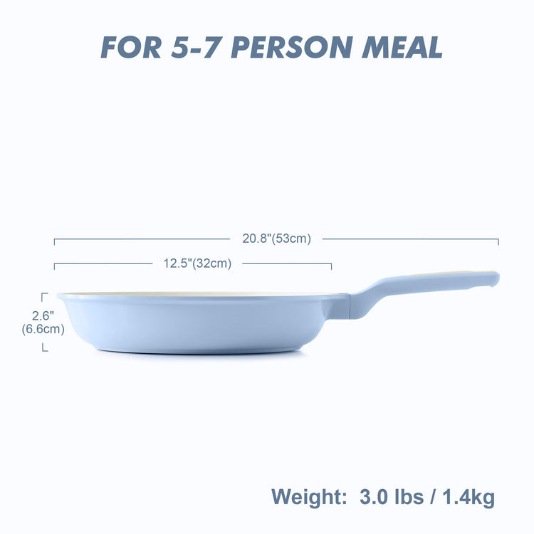 Nonstick Ceramic Frying Pan 12.5