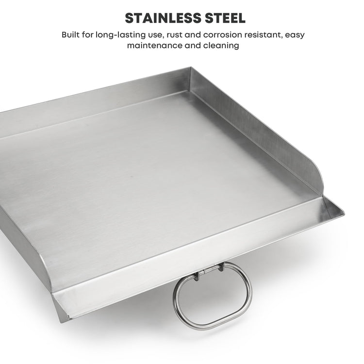 Stainless Steel Griddle for Camp Chef 14" Stove