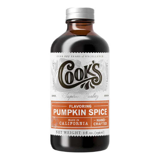 Cook's, Pumpkin Spice Flavoring, for Baking, Cookies, Beverages, Cakes, Breads, 8 oz - Nestoria